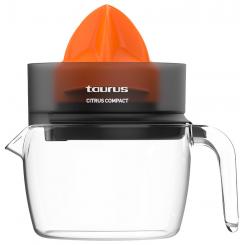 Taurus CITRUS COMPACT Exprimidor eléctrico con brazo 30 W Negro, Naranja, Transparente