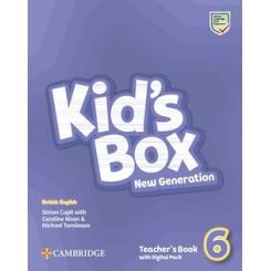 (TCHS).KID´S BOX NEW GENERATION 6.(BRITISH) TEACHE CAMBRIDGE