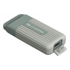 Team Group PD20 ECO Mini 2 TB USB Tipo C 3.2 Gen 2 (3.1 Gen 2) Gris, Turquesa
