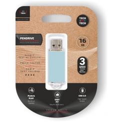 TECH ONE TECH TEC3010-16 unidad flash USB 16 GB USB tipo A 2.0 Azul