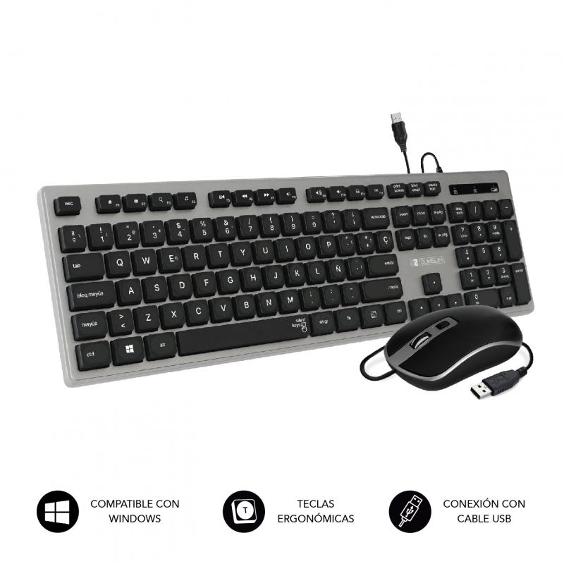 teclado-ergonomico-y-raton-con-cable-usb-plano-silencioso-gris-negro-ergo