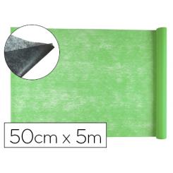 Tejido sin tejer LIDERPAPEL terileno 25 g/m2 rollo de 5 mt verde