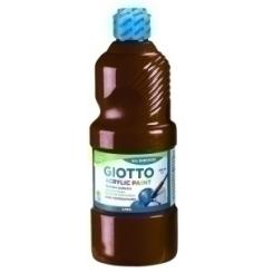 Tempera Acrilica Giotto 500 Ml Marron