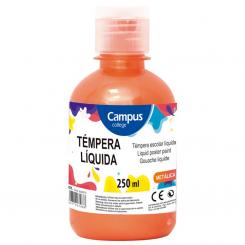 Témpera Campus 250 gr Metal Naranja