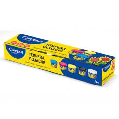 Témpera Campus 40ml Colores Surtidos / 5 Uds