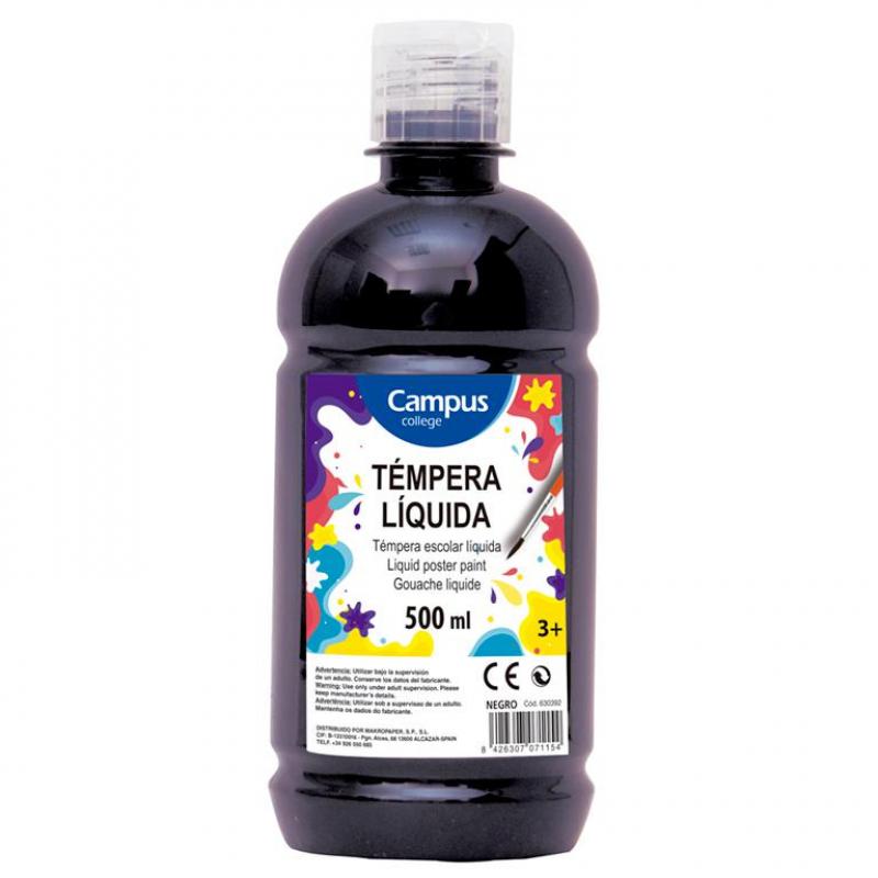 tempera-campus-500-gr-negro