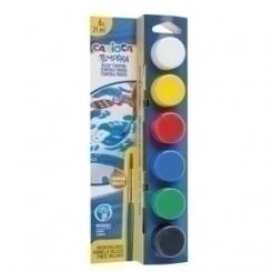 Tempera CARIOCA 25Ml estuche 6 uds