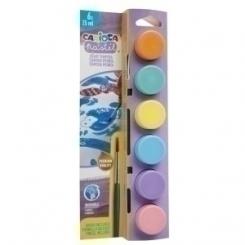 Tempera CARIOCA 25Ml Pastel estuche 6 uds