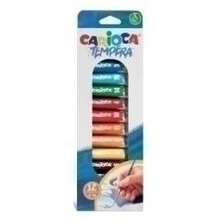 Tempera Carioca Acrilyc Liquida 12 Ml (Tubo) Caja De 12