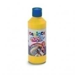 Tempera Carioca Acrilyc Liquida 250 Ml (Botella) Amarillo Primario