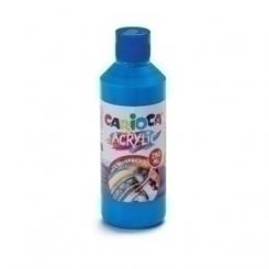 Tempera Carioca Acrilyc Liquida 250 Ml (Botella) Azul Primario