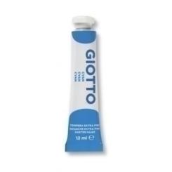 Tempera GIOTTO 12 ml (Tubo)  Cyan