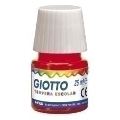 Tempera Giotto 25 Ml Rojo