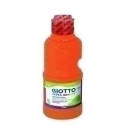Tempera Giotto Liq.Fluo 250 Ml Naranja