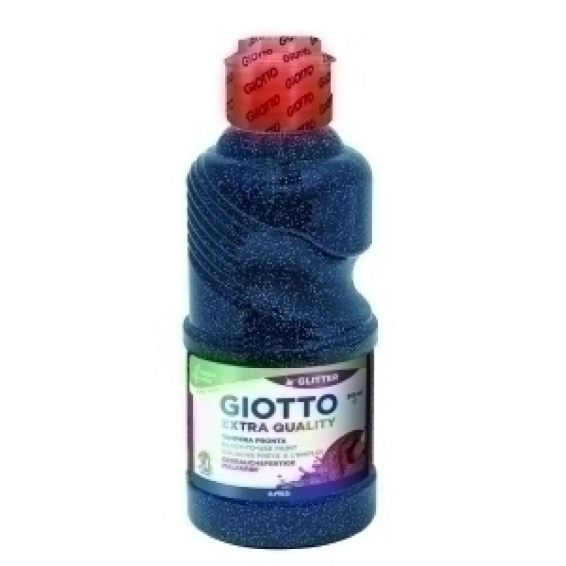tempera-giotto-liquida-glitter-250-ml-botella-azul