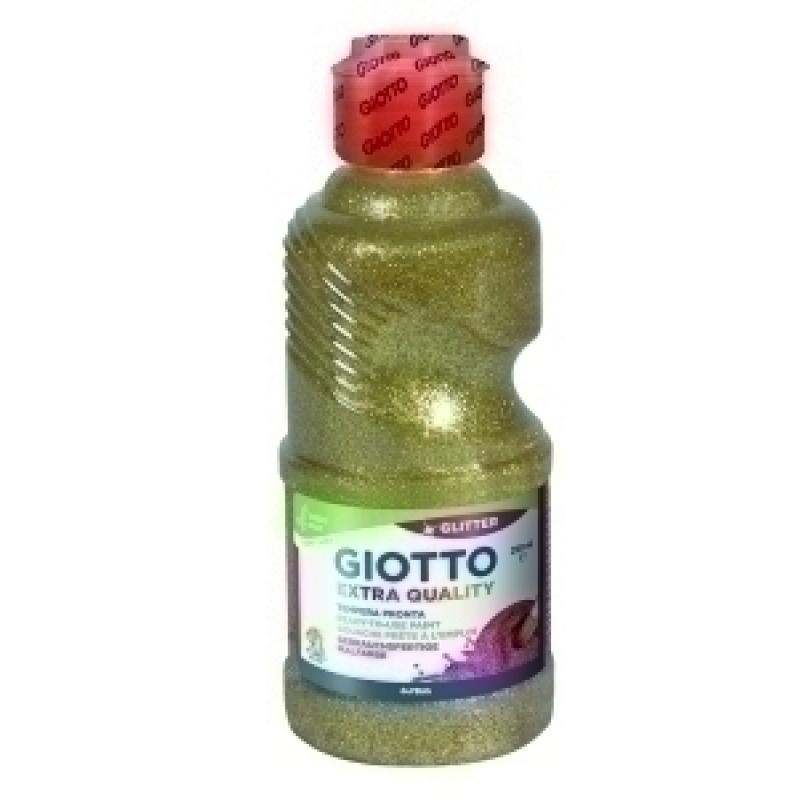 tempera-giotto-liquida-glitter-250-ml-botella-oro