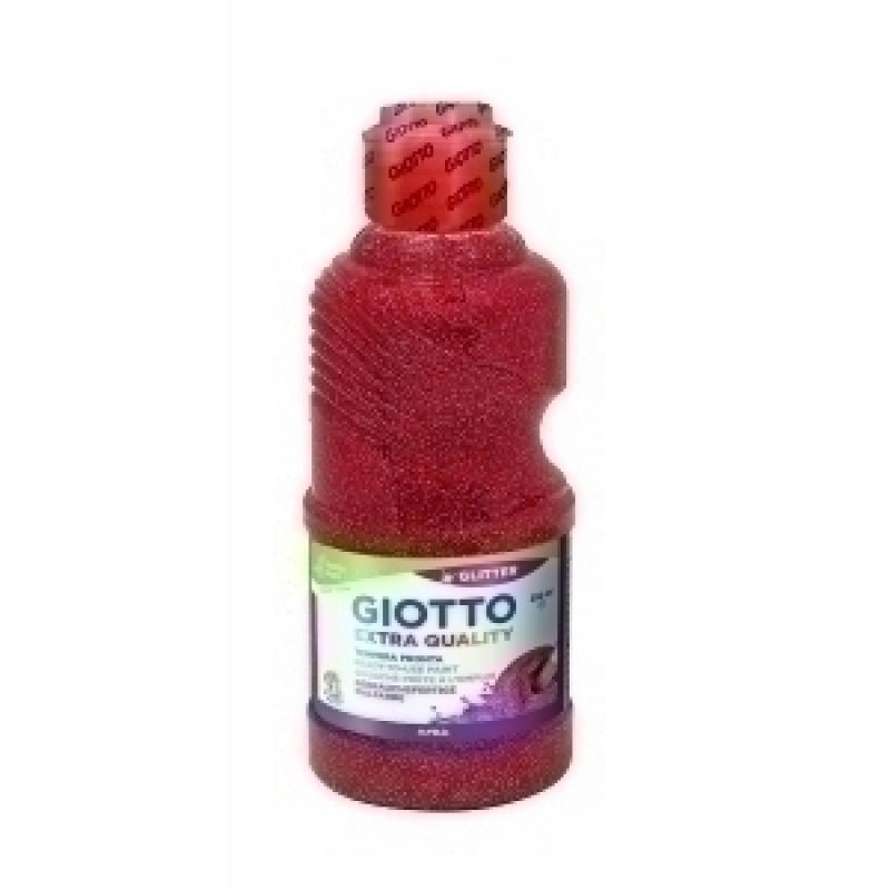 tempera-giotto-liquida-glitter-250-ml-botella-rojo