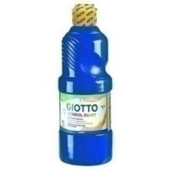 Tempera Giotto Mas Lavable Liquida 500 Ml (Botella) Azul Marino
