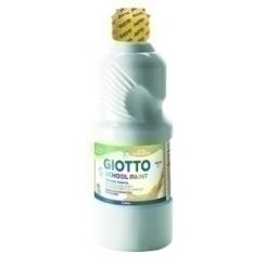 Tempera Giotto Mas Lavable Liquida 500 Ml (Botella) Blanco