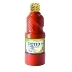 Tempera Giotto Mas Lavable Liquida 500 Ml (Botella) Rojo Escarlata
