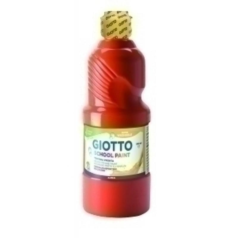 tempera-giotto-mas-lavable-liquida-500-ml-botella-rojo-escarlata