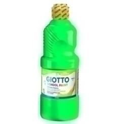 Tempera Giotto Mas Lavable Liquida 500 Ml (Botella) Verde