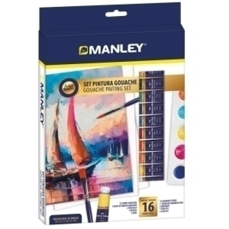 tempera-gouache-manley-set-de-16-12x-pintura-gouache-12ml-2x-pinceles-1x-paleta-1x-bloc-dibujo