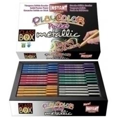 Tempera Instant Playc. Met. Pocket C/72