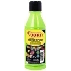 Tempera Jovi Liquida Fosforescente 250 Ml (Botella) Verde Medio