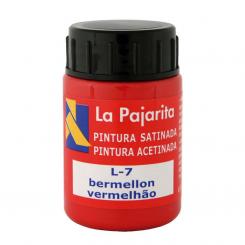 Tempera La Pajarita 35Ml Bermellon