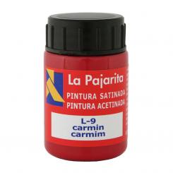 Tempera La Pajarita 35Ml Carmin