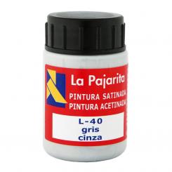 Tempera La Pajarita 35Ml Gris