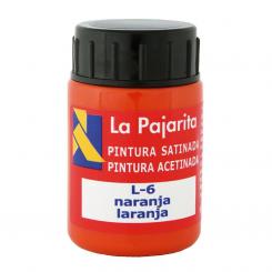 Tempera La Pajarita 35Ml Naranja
