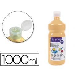 Tempera liquida LIDERPAPEL escolar 1000 ml carne