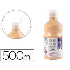 Tempera Liquida LIDERPAPEL Escolar 500 ml Carne