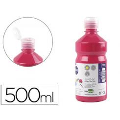 Tempera liquida LIDERPAPEL escolar 500 ml fucsia