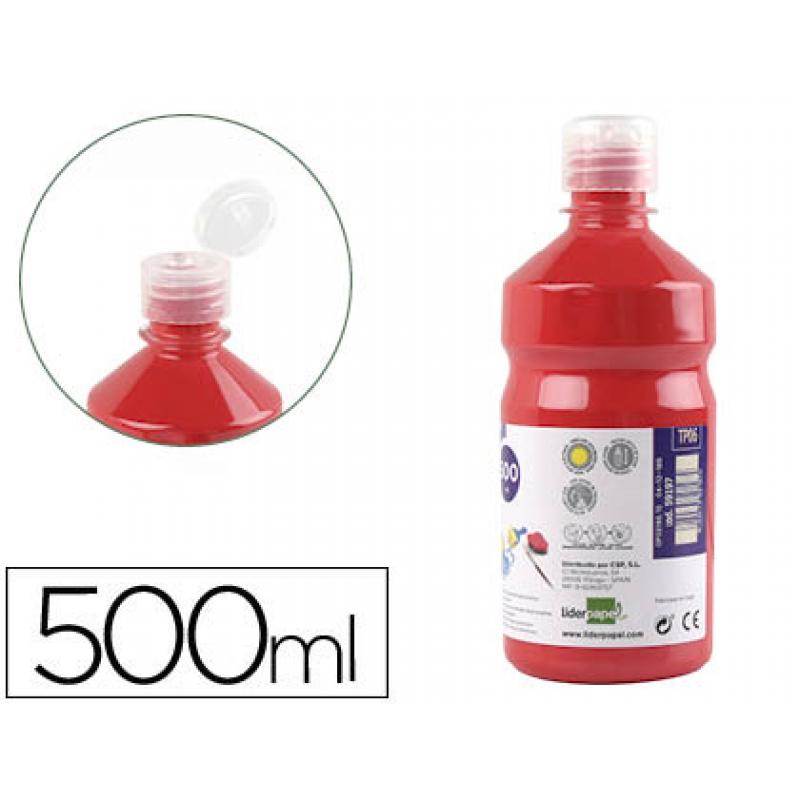 tempera-liquida-liderpapel-escolar-500-ml-rojo