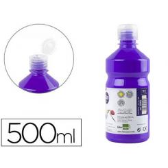 Tempera liquida LIDERPAPEL escolar 500 ml violeta