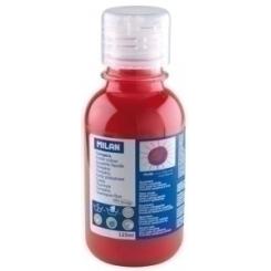 Tempera Milan Liquida 125 Ml (Botella) Bermellon