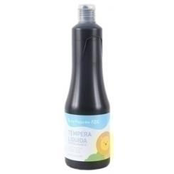 Tempera Pajarita Liq.500 ml Negro Tl-12