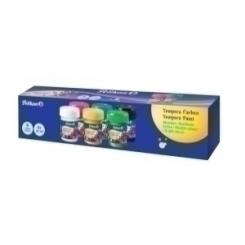 Tempera Pelikan 25 Ml (Bote) 741/6 Estuche De 6 Colores Basicos