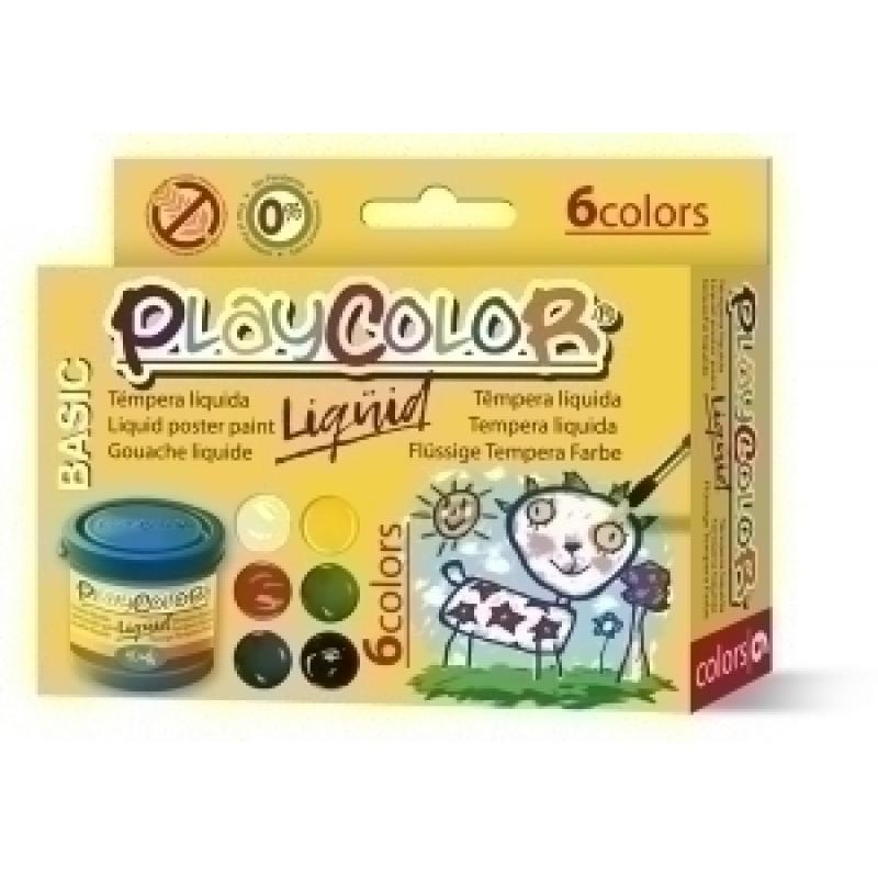 tempera-playcolor-liquid-40-ml-bote-estuche-de-6