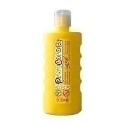 Tempera Playcolor Liqüid Liquida 500 Ml (Botella) Amarillo