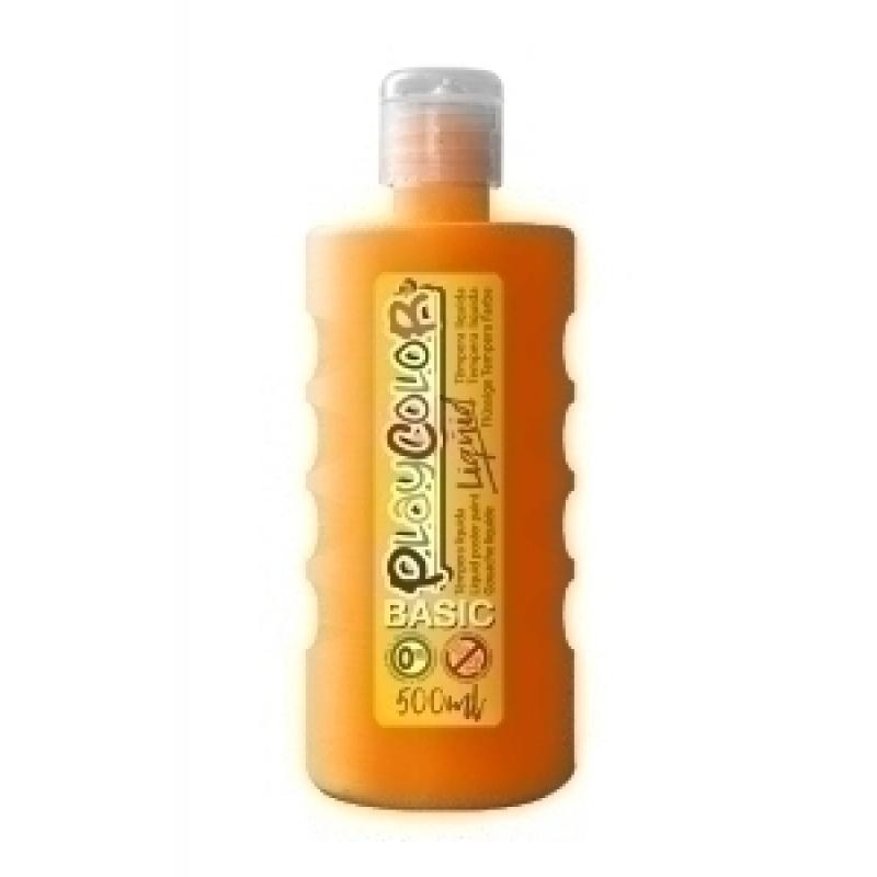 tempera-playcolor-liquid-liquida-500-ml-botella-naranja