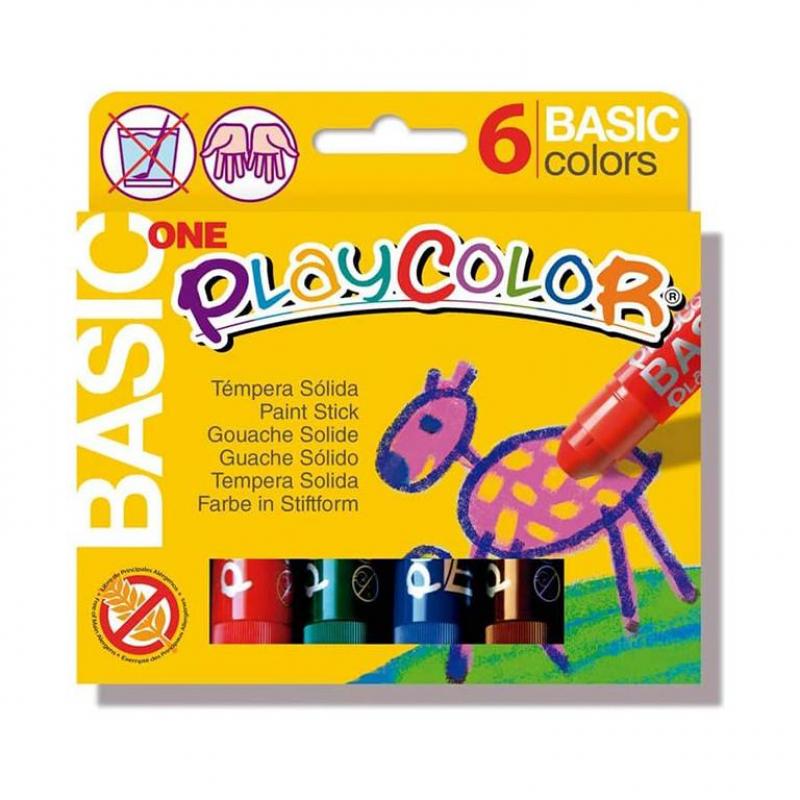 tempera-playcolor-solida-10g-6colores