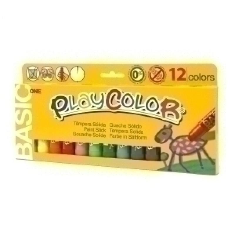 tempera-solida-playcolor-basic-one-10gr-estuche-de-12-colores