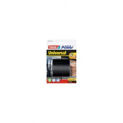 TESA Cinta americana EXTRA POWER UNIVERSAL 60% plástico reciclado negra 50m x 50mm negra