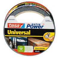 TESA Cinta americana EXTRA POWER UNIVERSAL ECO negra 10m x 50mm