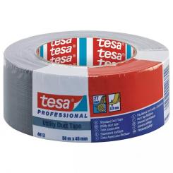 Tesa Cinta Americana Professional 48 mm x 50 m Gris plateado Standard Duct Tape
