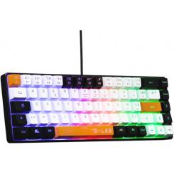 The G-Lab THE G-LAB KEYZ HYDROGEN, TECLADO DE MEMBRANA RETROILUMINADO, COMPACTO 60%